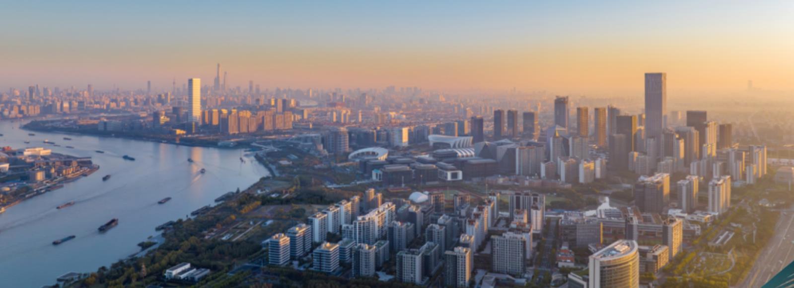 前滩国际广场外观全景